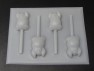 504sp Madagascar Penguins Chocolate or Hard Candy Lollipop Mold 504sp Madagascar Penguins Chocolate or Hard Candy Lollipop Mold